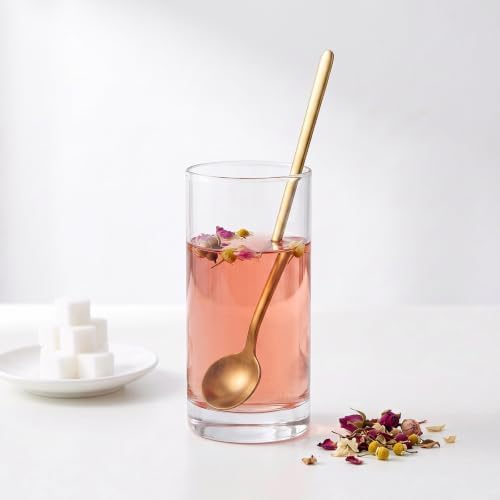 4-Pack Gold Coffee Spoons, 6.7’’ Long Handle Teaspoons - Image 4