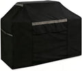 600D Heavy Duty 82 Inch Grill Cover - Waterproof Weatherproof UV & Fade Resistant, Oversize Outdoor Barbecue Smoker Black Cover for Patio by PATIOASIS