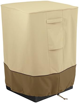 Classic Accessories Veranda Water-Resistant 21 Inch Outdoor Fire Column Cover, Patio Furniture Covers by ClassicAccessories