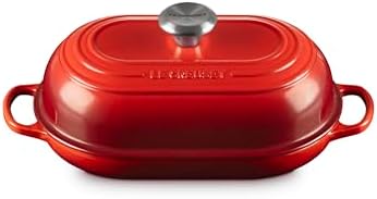 Le Creuset Enameled Cast Iron Oval Bread Oven, 11.5 inch, Cerise by Unknown
