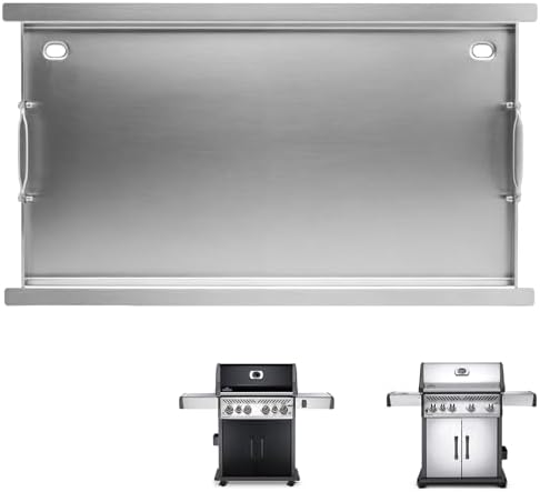 Full-Size Griddle Insert for Napoleon P500 and Rogue 525 Grills by EasiBBQ