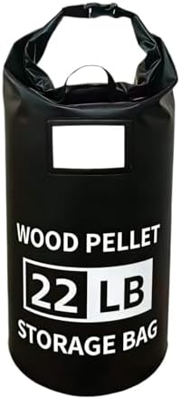 Wood Pellet Storage Charcoal Holder Bin with 22 Lbs Capacity by Unknown