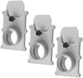 POWERTEC 70134-P3 2-1/2-Inch Aluminum Blast Gate for Dust Collector, Dust Collection Fittings - 3 PK by POWERTEC