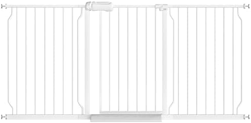 Fairy Baby 67-71.5 Inch Extra Wide Baby Gates Auto Close Child Safety Gates by FairyBaby