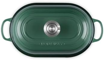 Le Creuset Enameled Cast Iron Oval Bread Oven, 11.5 inch,Artichaut/Crucible - Image 2