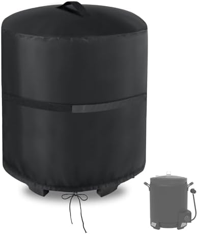 21" Grill Cover for Charbroil The Big Easy Turkey Air Fryer by Hiticover