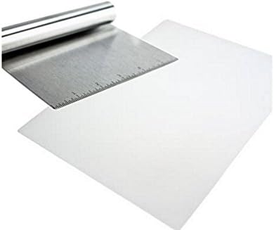 Stainless Steel Food Scraper, Multi-Purpose Bench Scraper - Image 3