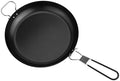 Camping Frying Pan Coated Folding Handle Iron Outdoor Cooking Cookware Skillet Storage Bag Set Hiking Climbing Picnics Fireplace Bushcraft (12 inches) by Unknown