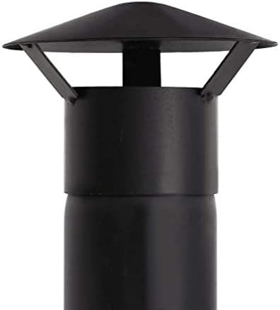 Outdoor Pizza Oven Charcoal Fired with 2 Fireclay Stones, Portable Garden Wood-Fired Pizza Maker with Built-in Thermometer, Removable Ash Tray and Storage Shelves - Image 7