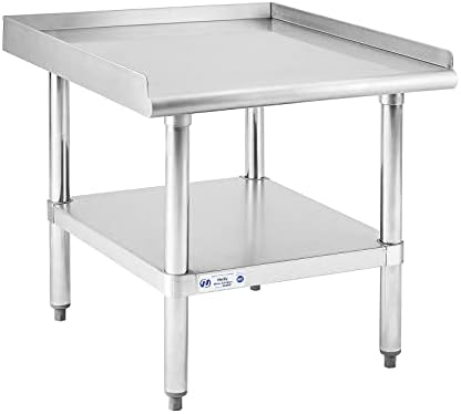 Hally Stainless Steel Equipment Stand 28"x24" Commercial Prep & Work Table by HallySinksTablesH