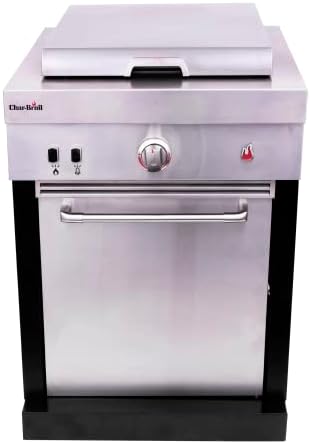 Charbroil Medallion Series Modular Outdoor Kitchen Gas Griddle, Stainless Steel - 463246318 by Charbroil