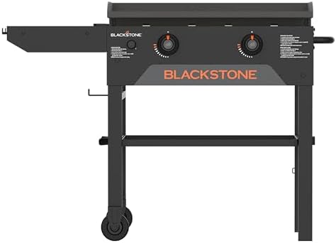 Blackstone 28 Inch Original Omnivore 2365, 2 Burner Griddle Outdoor Flat Top Grill with 5467 Patio Series Griddle Cover - Image 2
