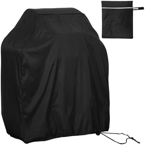 BBQ Grill Cover 32" 36" inch,2 Burner Gas Grill Cover,Outdoor Waterproof Grill Covers,with Adjustable Velcro Strap, Gas Grill Cover Compatible for Weber,Char Broil,Nexgrill Grills,Small Gas BBQ Cover by Shouken