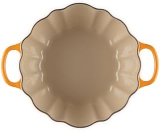 Le Creuset Enameled Cast Iron Signature Pumpkin Cocotte, 4 qt., Persimmon - Image 3