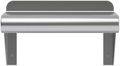 AmGood 6 in. x 10 in. Stainless Steel Wall Mount Shelf - NSF Certified, Commercial Grade, 18-Gauge - Holds up to 120 lbs, with Backsplash & Bullnose Edge for Restaurant, Kitchen, Garage & Utility Room - Image 4