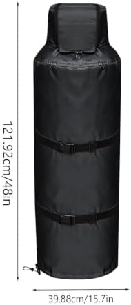 Propane Tank Protective Cover 100lb Gas Van Insulated Storage - Image 6
