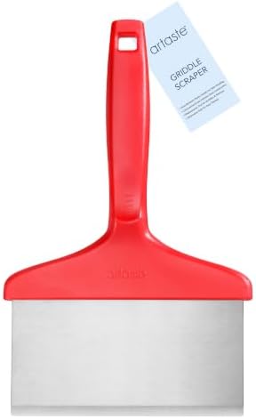 Artaste Stainless Steel Griddle Scraper, 11 x 6.8 Inch by Artaste