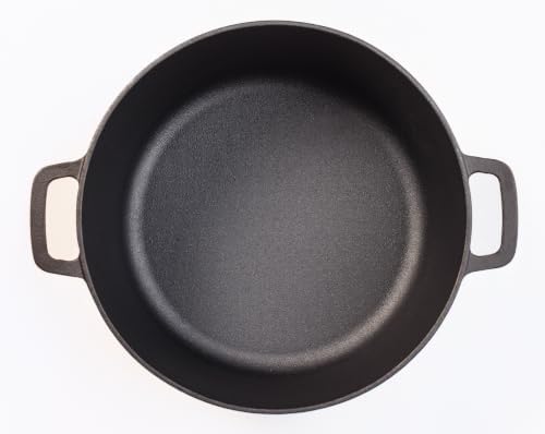 Brixby 5 QT, Pre-Seasoned Dutch Oven for Sourdough Bread Baking - Image 3