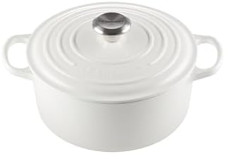 Le Creuset Enameled Cast Iron Round Dutch Oven, 4.5 qt., White by Unknown