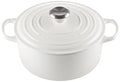 Le Creuset Enameled Cast Iron Round Dutch Oven, 4.5 qt., White by Unknown