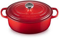 Le Creuset Enameled Cast Iron Oval Dutch Oven, 2.75 qt., Cerise by Unknown