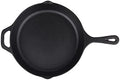 Cast Iron， Pre-Seasoned Skillet 3.5", Case of 12 by HomeVSS
