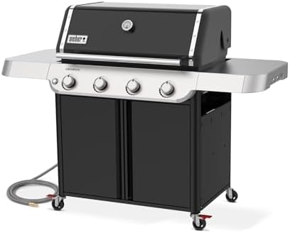 Weber Genesis E-415 Gas Grill for Outdoor Cooking, Natural Gas Grill, Black - Image 2