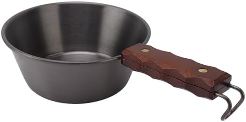 AUNMAS Camping Skillet 304 Stainless Steel Outdoor Skillet 2000ml 21cm - Image 4