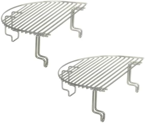 SPR332(2-Pack) Extended Cooking Rack Replacement for Primo Oval XL Grill by Htanch