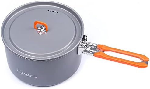 Fire-Maple Feast Outdoor Camping Cookware, Pot and Pan Set Stackable Kit - Image 3
