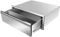 Outdoor Kitchen Drawers, Triple BBQ Drawers Stainless Steel Built-in Drawer For Outdoor Kitchen Island, Patio Grill Station,Single Drawer by OLIPIC