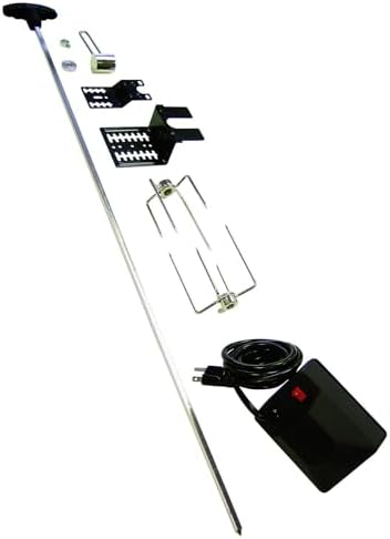 GrillPro 60090 Rotisserie Kit for Grills, 39-1/2", Black by GrillPro