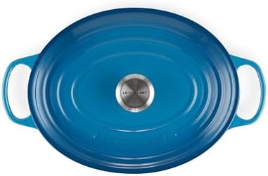 Le Creuset Enameled Cast Iron Oval Dutch Oven, 6.75 qt., Marseille - Image 2