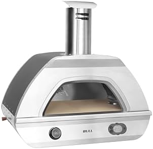 Bull Outdoor Products Premium Outdoor Kitchen BBQ Island Dual Fuel Counter-top Pizza Oven LP by Unknown