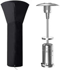 ANSTROUT 420D Patio Heater Cover, Waterproof with Zipper, Outdoor Propane Heater Cover for Any Season, Large Size: 89"H x 33"Dx19"B (Black) by ANSTROUT