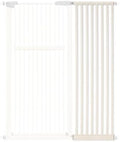 Lumizone 55.12" Extra Tall Pet Gate Extension Kit 16.73" Wide Cream by Lumizone