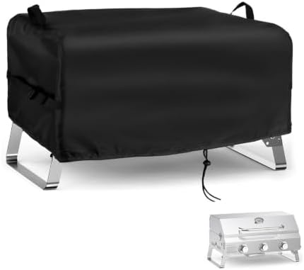 Grill Cover for NXR 3 Portable Cooker, 600D PVC BBQ Cover 25 X 18 X 15 Inch, Outdoor Protective for Patio Garage Camping Storage - Image 4