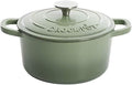 Crock-Pot Artisan Round Enameled Cast Iron Dutch Oven, 3-Quart, Gradient Red by Crock-PotBrand