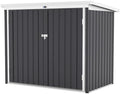 Garvee Outdoor Trash Storage Shed– 5.8x3.3 FT, Lock Latch, Sloped Roof by Garvee