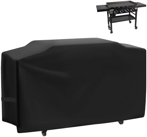 Grill Cover for Char-Griller Flat Iron 4-Burner Gas Griddle by Blackhoso