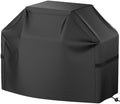 Grill Cover, 44 inch Small Gas Grill Cover for Outdoor Grill, Waterproof, Weather Resistant, UV & Fade Resistant, BBQ Grill Cover with Hook and Loop Straps, Black by VIBOOS