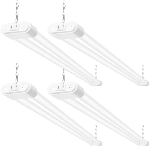 hykolity 4FT 60W LED Shop Light,6500LM[450W Equivalent] 5000K Daylight by hykolity
