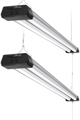 Barrina BS42a LED Shop Lights 4FT for Workshop, 42W 4800LM 5000K, 2 Packs by Barrina