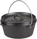 Stansport Pre-Seasoned Cast Iron Dutch Oven by Stansport