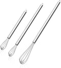 NileHome Mini Whisks Stainless Steel Whisk Set 7" 9" 11"-Kitchen Small Wisk by NileHome