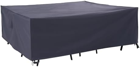 F&J Outdoors Patio Furniture Covers, Grey, 74"W x 47"D x 27.5"H by FJOutdoors