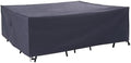 F&J Outdoors Patio Furniture Covers, Grey, 74"W x 47"D x 27.5"H by FJOutdoors
