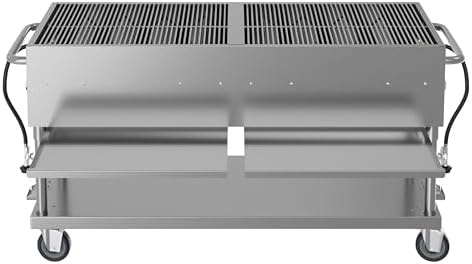 60 in. Commercial Mobile Outdoor Propane Gas Grill, ETL Listed in Stainless-Steel (KM-CGM-60) - Image 7