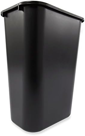 Rubbermaid Commercial Products Wastebasket, Black, 10.25-Gallon, 4 Pack - Image 2