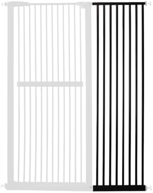 Lumizone 61.02" Extra Tall Pet Gate Extension Kit 16.73" Wide Black by Lumizone